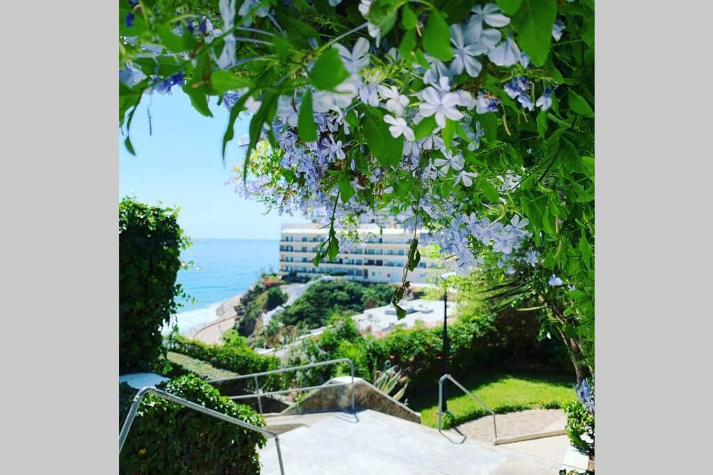 Amazing Frontline Sea Views Studio Apartment Castillo Del Vigia Torremolinos Extérieur photo
